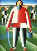 Kazimir Malevich Mower oil painting reproduction